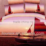 2014 New Design 3d Effect Bedding Set 100% Cotton Luxury Fabric Textile