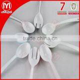 Double Color Plastic Spoon and Fork/Spork Set thumbnail-1