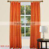 Decorative 100% Polyester Sheer Chiffon Curtains Popular in 2016 thumbnail-1