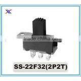 6 Pin Momentary Slide Switch SS-22F32(2P2T)