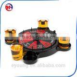 Powered Spin Roulette Lucky Shot Glass Drinking Game Set