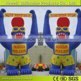 Lower Price Inflatable Dinosaur Cartoon With LED thumbnail-6