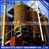 High efficient chromite ore spiral chute