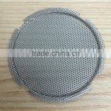 Aluminum Punching Hole Black Painted Speaker Grille