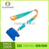 Promotional Customized Polyester/nylon Printed Sports Team Card Holder Neck Lanyard thumbnail-3