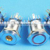 GQ22F-11EL Switch Waterproof,motorcycle Switch 25mm; Push Button Horn; Push the Button Song* thumbnail-3