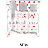 2-3 Pcs Travel Set Lightweight Personal Skin Care Empty Cosmetic Bottle Container Set thumbnail-5
