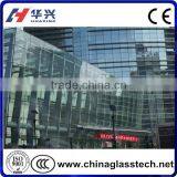 Bathroom 8mm 10mm 12mm Tempered/Toughened Glass Wall Panel