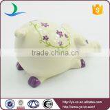 Beige Pig Hand Painted Ceramic Home Decoration Accessories thumbnail-4