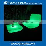 Unbreakable Plastic Material Modern Led Light Coffee Table for Living Room thumbnail-5