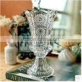 European Home Decration Table Centerpieces Mercury Glass Vase for Flower Arrangements thumbnail-1