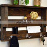 Rustic Wooden Wall Shelf thumbnail-3