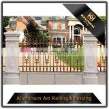 Powder Coated Cast Aluminum Decorative Villa Garden Privacy Fence thumbnail-2