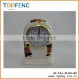 Vintage Table Clock/Porcelain Table Clock thumbnail-1