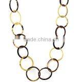 High Quality Best Selling Buffalo Horn Yellow Modern Necklace From Vietnam thumbnail-1