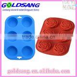 6 Cave Round Microwave Safe Silicone Baking Mold thumbnail-1