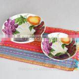 7pcs Pasta Bowl Set,porcelain With Decal thumbnail-1