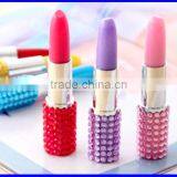 Promotional Rouge Stationery Point Pen With Diamond Gift thumbnail-1