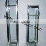 Good Quantity Colorful Metal Lantern With Clear Glass Tube Inside for Home Decorations thumbnail-1