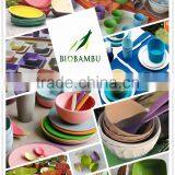 Best Sale Cheap Eco-friendly Bamboo Fiber Dinner Set thumbnail-3