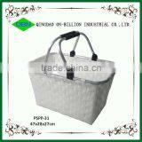 New Carry PP Plastic Weaving Shopping Basket thumbnail-2