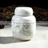 Chinese Porcelain Pet Ceramic Urn Wholesale for Cremation thumbnail-2