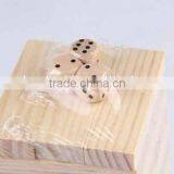 48PC Wooden /Stack Game With Three Dice Building Block/Board Game thumbnail-3