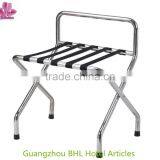 Hotel Room Metal Luggage Rack With Back thumbnail-1