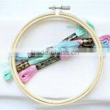 NEW DESIGN Wooden Embroidery Hoop Craft Hoop With Round Frame Made in China thumbnail-1
