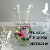 Hand Made Beautiful Printed Glass Vases thumbnail-1