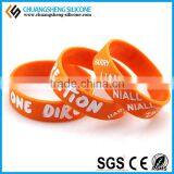 Custom Printing Deboss Silicone Wristband, Rubber Band, Rubber Wristband thumbnail-5