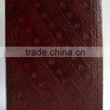 Handmade Genuine Embossed Lady Under Tree Strap Closure Leather Notebook thumbnail-3