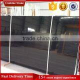 Chinese Royal Black Marble, Black Absolute Vein Cut Marble thumbnail-4