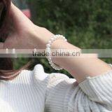 Popular 7-8mm Near Round Freshwater Pearl Bracelet Jewelry thumbnail-3