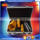 7 in 1 Kit Cured Reinforced Concrete Diamond Core Drill Bits Asphalt Masonry Cement Brick Block Wet Boring Segmented thumbnail-3
