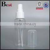 50ml Clear Plastic Spray Bottle Pet Cheap Perfume Bottle With Plastic Sprayer thumbnail-2