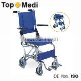TopMedi TAW807LABP Travel Mobility Wheelchair Health Care Product Lightweight Portable Travel Wheelchair for Airplane thumbnail-1