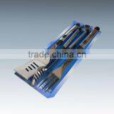 3pcs BBQ Tool Set With Aluminous Handle thumbnail-1