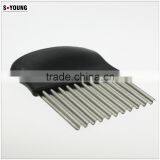 42014 Stainless Steel Cheese Vegetable Crinkle Cutter thumbnail-3