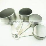 42136 4pcs Stainless Steel Nesting Measuring Cups and Spoons Set thumbnail-6