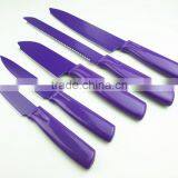 52008 5pcs Non-stick Knife With Abs Handle thumbnail-5