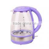 Lead-free Unique Glass Tea Kettle Led Light thumbnail-5