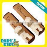 Baby Car Belt Shoulder Pad With Imitation Leather Velvet thumbnail-1