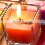 Apple Aroma Custom Fragranced /scented Glass Jar Candle for Home Decoration/wedding thumbnail-3