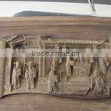 Decorative Wood Carving Wall Panel thumbnail-1