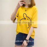 Women's Short Sleeve Letter Print T Shirts Custom Printing T Shirts thumbnail-1