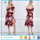 2017 Fashion Summer New Dress for Floral Print thumbnail-1