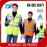 EN471 Class 2 Yellow Safety Vest thumbnail-1