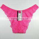 Yun Meng Ni Underwear Sexy Show Lingerie Girls Sexy Transparent Lace Bikini Panties thumbnail-3