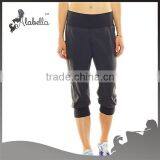 2015 High Quality Spandex/Polyester Yoga Pants/Yoga Capri thumbnail-1